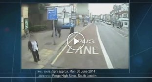 Пешеход воткнул нож в глаз водителю автобуса в Лондоне