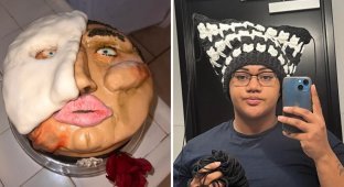 Photos of people who wanted to create a masterpiece with their own hands, but the result was too unpredictable (18 photos)