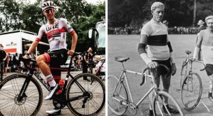 Тогда и сейчас: как выглядели профессиональные спортсмены столетие назад и сегодня (12 фото)