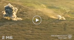 Video about the battles near Krasnogorovka