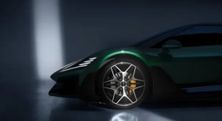 A Chinese vacuum cleaner manufacturer is preparing to unveil its supercar (3 photos)