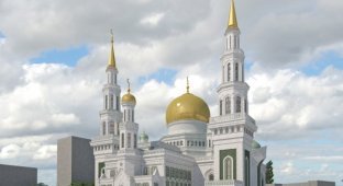 'Новая Мекка' в Москве. Как мусульмане празднуют Курбан Байрам (6 фото)
