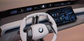 BMW создали абсолютно новый руль, который будет выпускаться с 2026 года (3 фото + видео)