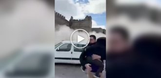 В Іспанії звалилася популярна вежа середньовічного замку на очах у туристів