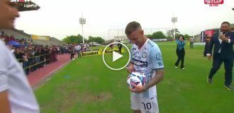 Курйозний епізод на стадіоні