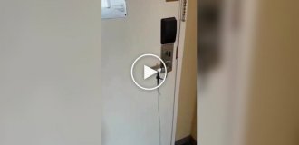 One of the ways to enter a hotel room