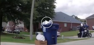 The fight against package thieves has reached a new level