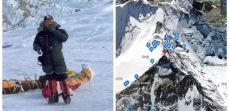 Прибиральники Евересту очищають гору від тіл загиблих альпіністів (6 фото + 2 відео)