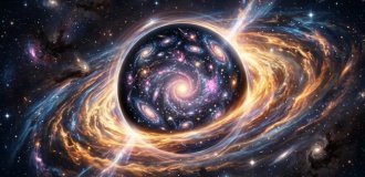 Аргументы в пользу того, что наша Вселенная находится внутри черной дыры (3 фото)