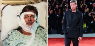 A pensioner paid a fortune for a fake affair with Brad Pitt (6 photos)