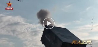 У Китаї показали роботу системи управління роєм дронів