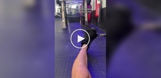 Обязательная часть тренировки парня