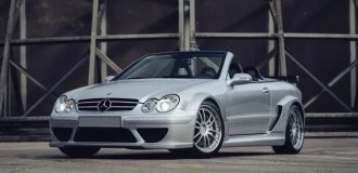 С молотка уйдёт один из самых крутых кабриолетов Mercedes-AMG (23 фото)