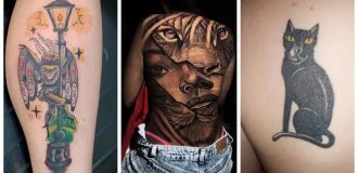 16 примеров странных татуировок, претендующих на оригинальность (17 фото)