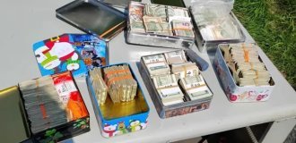 A Man Stumbled Upon A Cash Stash And Returned It To Its Owner (2 photos)