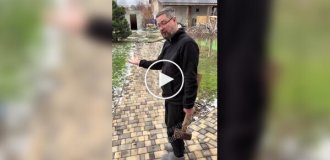 Одесский спасатель рыб