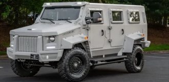 Ford F-600 превратили в роскошный броневик с салоном в стиле Mercedes-Maybach (7 фото)