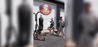 Креативное видео о тренировках