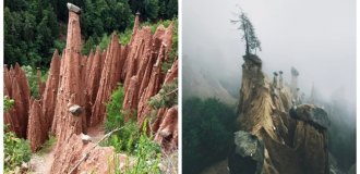 Стражи каменного века: как рождаются пирамиды в Южном Тироле (15 фото + 1 видео)