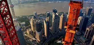 Шанхай глазами крановщика (14 фото)