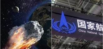 Китай представив програму зі знищення астероїдів (3 фото)