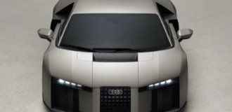 Возвращение «Четырех колец» в высшую лигу: Audi представила безумный 1001-сильный гиперкар Nuvolari (4 фото)