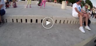 Музыкальная набережная в Хорватии