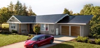 Tesla свернула производство черепицы, способной добывать электроэнергию из солнечного света (1 фото)