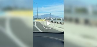 Необычный рисунок в Палм-Дезерт