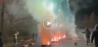 Жители Влаардингена устроили фейерверк на 18 тысяч евро