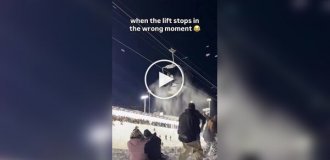 В Швейцарии хулиганы сломали подъемник и получили снежное наказание