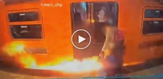 Аварийная ситуация в метро из-за костыля