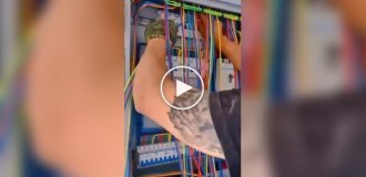 Когда укладка проводов становится искусством