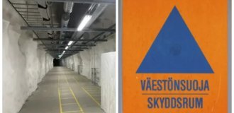 Finns are prepared for nuclear war: the country has built over 50,000 bunkers capable of accommodating almost the entire population of Finland (3 photos)