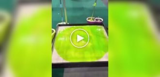 Efficient centrifuge mop