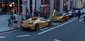 В Лондоне не могут справиться с нарушителями на дорогих авто (3 фото)