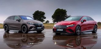 Электромобили Mercedes-Benz EQE оказались почти никому не нужны (10 фото)