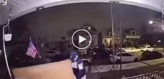 Оригинальный способ избавления от старого телевизора в США