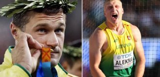 Син побив олімпійський рекорд батька через 20 років (8 фото)