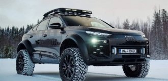 Обновленный электрический внедорожник Q6 e-tron от Audi (4 фото)