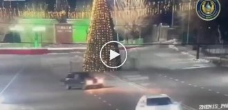 Drifted and left people without a Christmas tree
