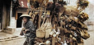 Любопытные фотографии из прошлого стран Азии (21 фото)