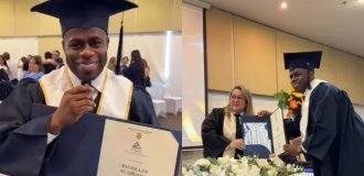 A Three-Time National Champion Footballer Graduated from School at 41 (5 photos)