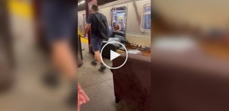 Типичный день в метро Нью-Йорка
