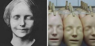 Лицо, пережившее смерть: история «Утопленницы из Сены», ставшей моделью для манекена CPR (фото)
