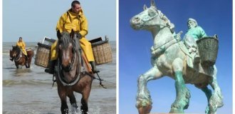 Всадники-креветочники Остдейнкерке (10 фото + 1 видео)