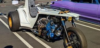 Cobra Trike: три колеса и автомобильный V8 (5 фото)