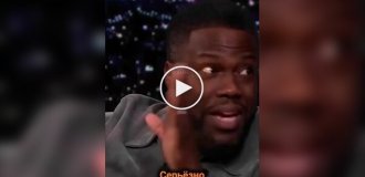 Kevin Hart shared an interesting fact about gorillas