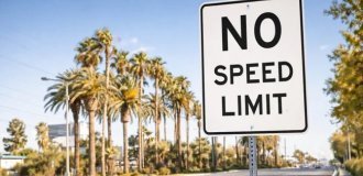 США хотят сделать дороги без ограничений скорости (1 фото)