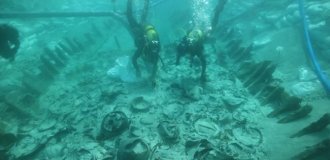 A 1,700-year-old Roman ship was discovered off the coast of Mallorca (5 photos)